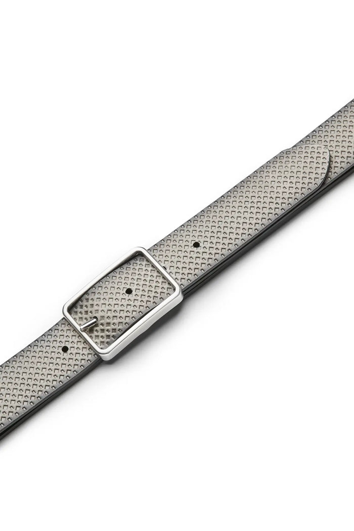 Ceinture réversible homme 3,5 cm – Relief losanges