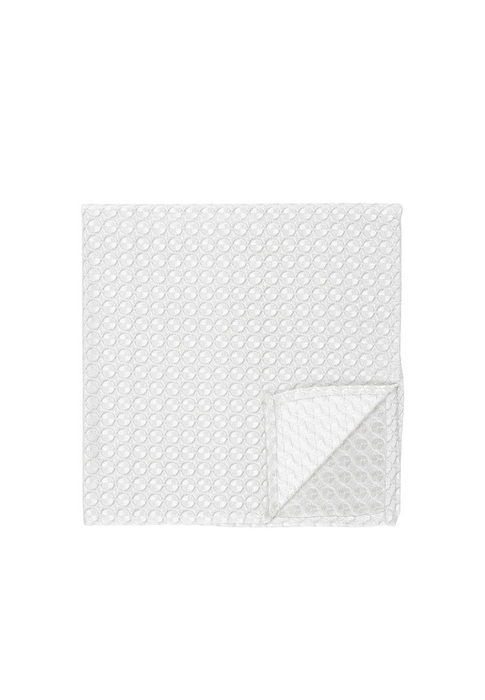 Pochette de costume en soie pour homme – Motifs ronds