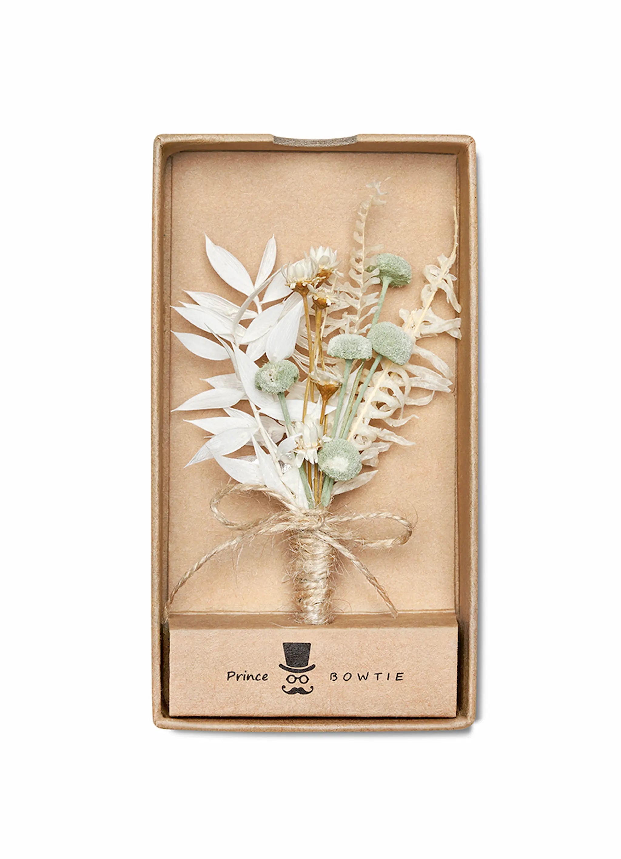 Hochzeitsanstecker mit Trockenblumen Boutonniere für Bräutigam und Trauzeugen
