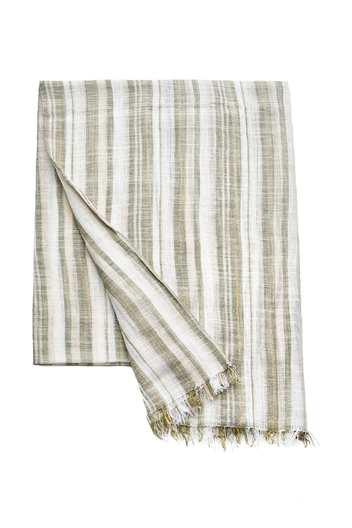 Écharpe d'été à rayures pour homme