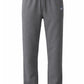 (Grau) Herren Lounge Hose mit offenem Beinabschluss