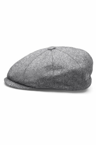 Casquette plate homme en tweed – Casquette irlandaise
