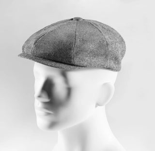 Casquette plate homme en tweed – Casquette irlandaise