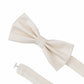 (Champagner) fliege herren groessenband kragenweite einstellbar detail