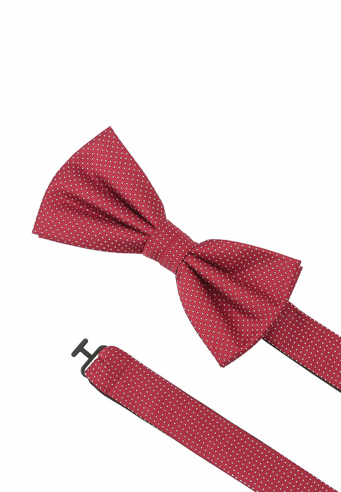 Nœud papillon en soie pour homme – Picoté