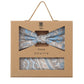 (Beige) Fliege Einstecktuch Set Paisley-Muster – Geschenkverpackung Prince Bowtie