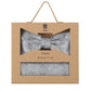 (Mint) Fliege Einstecktuch Set Paisley Seide – Geschenkverpackung Prince Bowtie