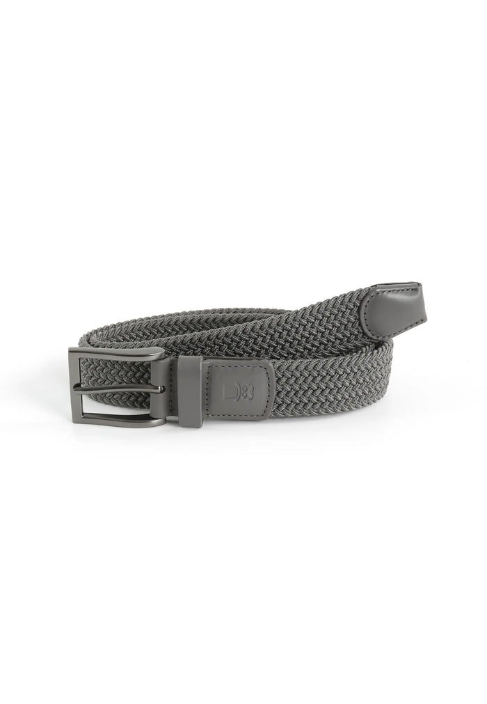 Ceinture tressée élastique pour homme - Unie