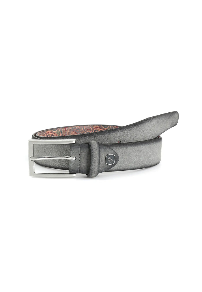 Ceinture en daim pour homme 3,5 cm – Intérieur Paisley