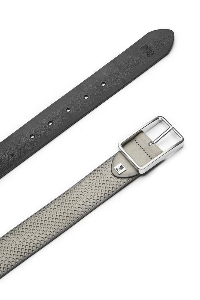 Ceinture réversible homme 3,5 cm – Relief losanges