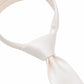 (Off-White) Krawatte Mikromuster Seide – Knotendetail