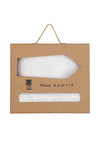 (Off-White) Krawatte Einstecktuch Set Herren Paisley Seide – Geschenkverpackung Prince Bowtie