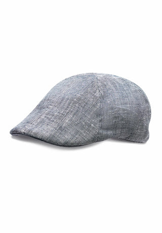 Casquette plate homme en lin - Flat Cap