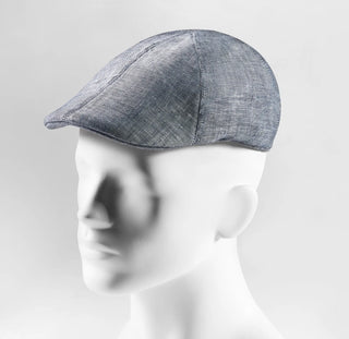 Casquette plate homme en lin - Flat Cap