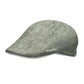 (Mint) Leinen-Schiebermütze Herren – Flat Cap Seitenansicht