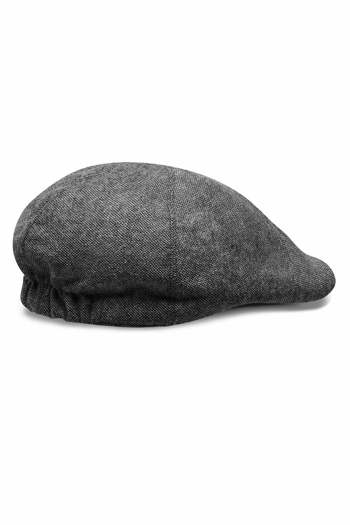 Casquette plate en tweed pour homme – Flat Cap