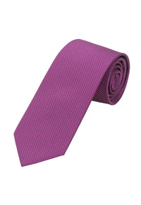 (Lila) krawatte herren 100 prozent seide picote 7 cm gerollt