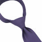 (Dunkellila) herren seidenkrawatte picote detailansicht eleganter look