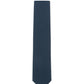 (Dunkelblau) Uni Krawatte 7cm–7.5cm flach Frontansicht