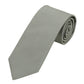 (Mint) Uni Krawatte 7cm–7.5cm gerollt Vorderansicht