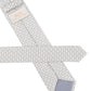 (Beige) Krawatte Herren Kreise Seide – Rückseite mit Sterlington Label