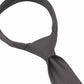 (Dunkelbraun) Picoté Krawatte Herren 100% Seide 6cm gebundenes Detail