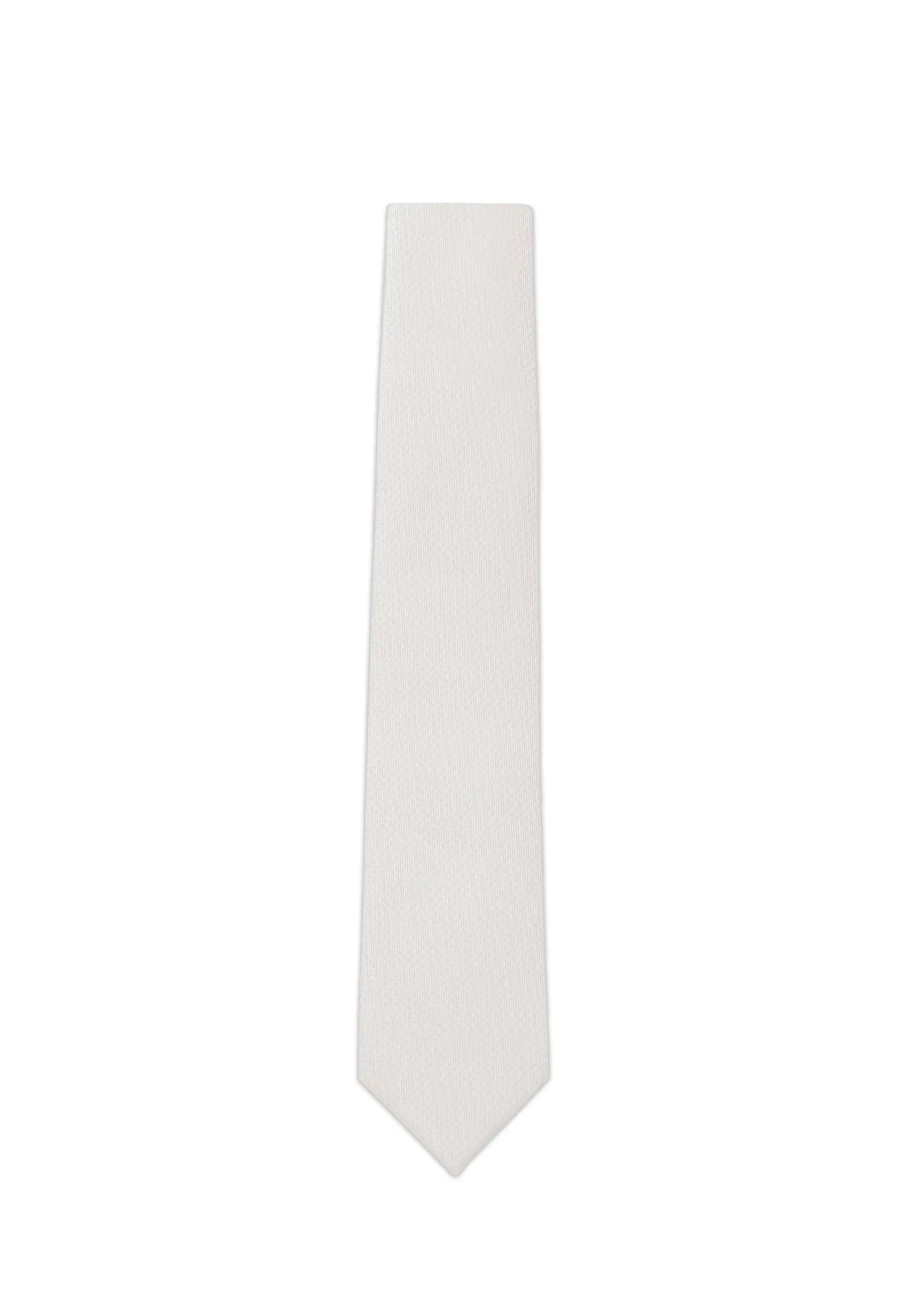 (Champagner) Picoté Krawatte Herren 100% Seide 6cm Produktansicht