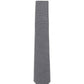 (Grau) Uni Seidenkrawatte Herren 6cm schmal in voller Länge