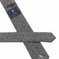 (Grau) Krawatte Tweed – Rückseite mit Prince Bowtie Label
