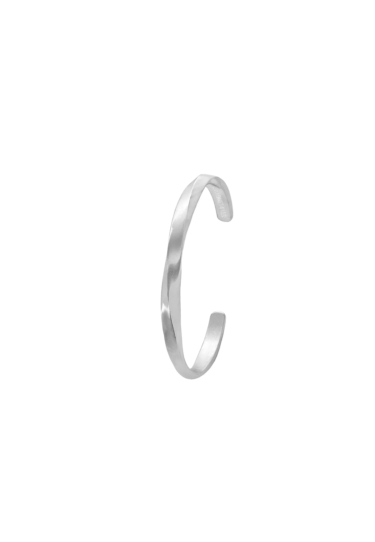 (Silber) Armband aus Edelstahl – Alba – Frontalansicht