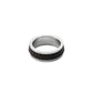 Ring aus Edelstahl & Textil – Ronin – Dunkelbraun