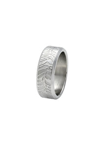 Ring aus Edelstahl – Duro – Silber