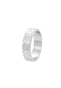 Ring aus Edelstahl – Elio – Silber