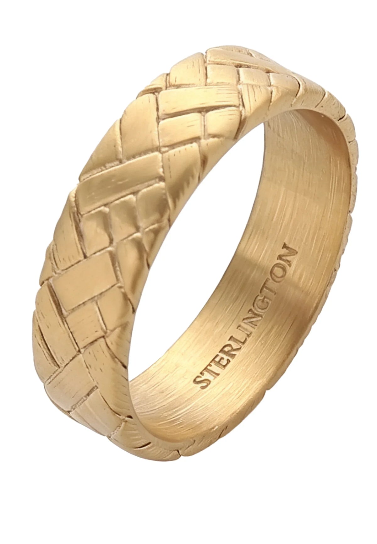 Ring aus Edelstahl – Elio – Gold