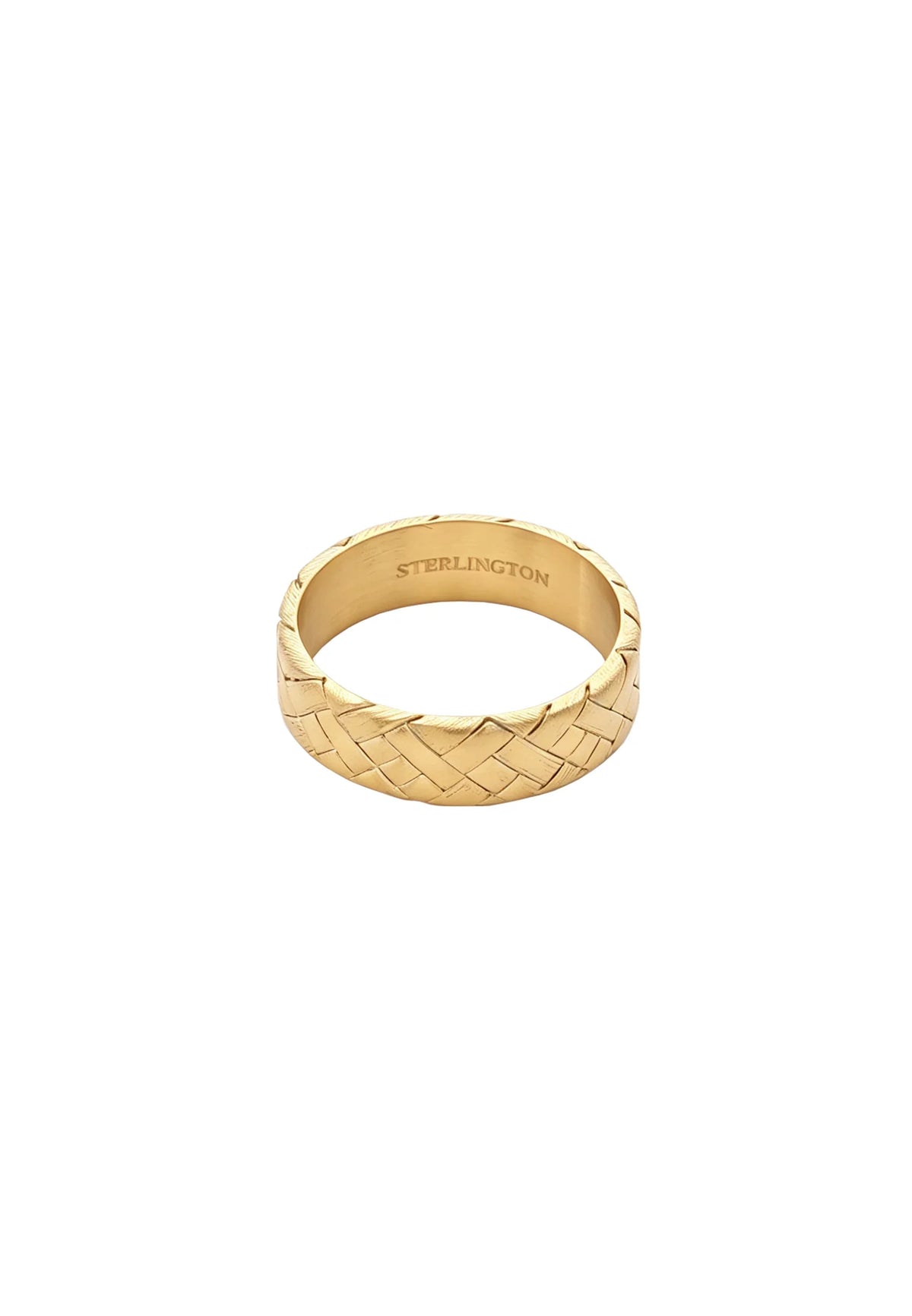 Ring aus Edelstahl – Elio – Gold