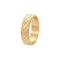 Ring aus Edelstahl – Elio – Gold