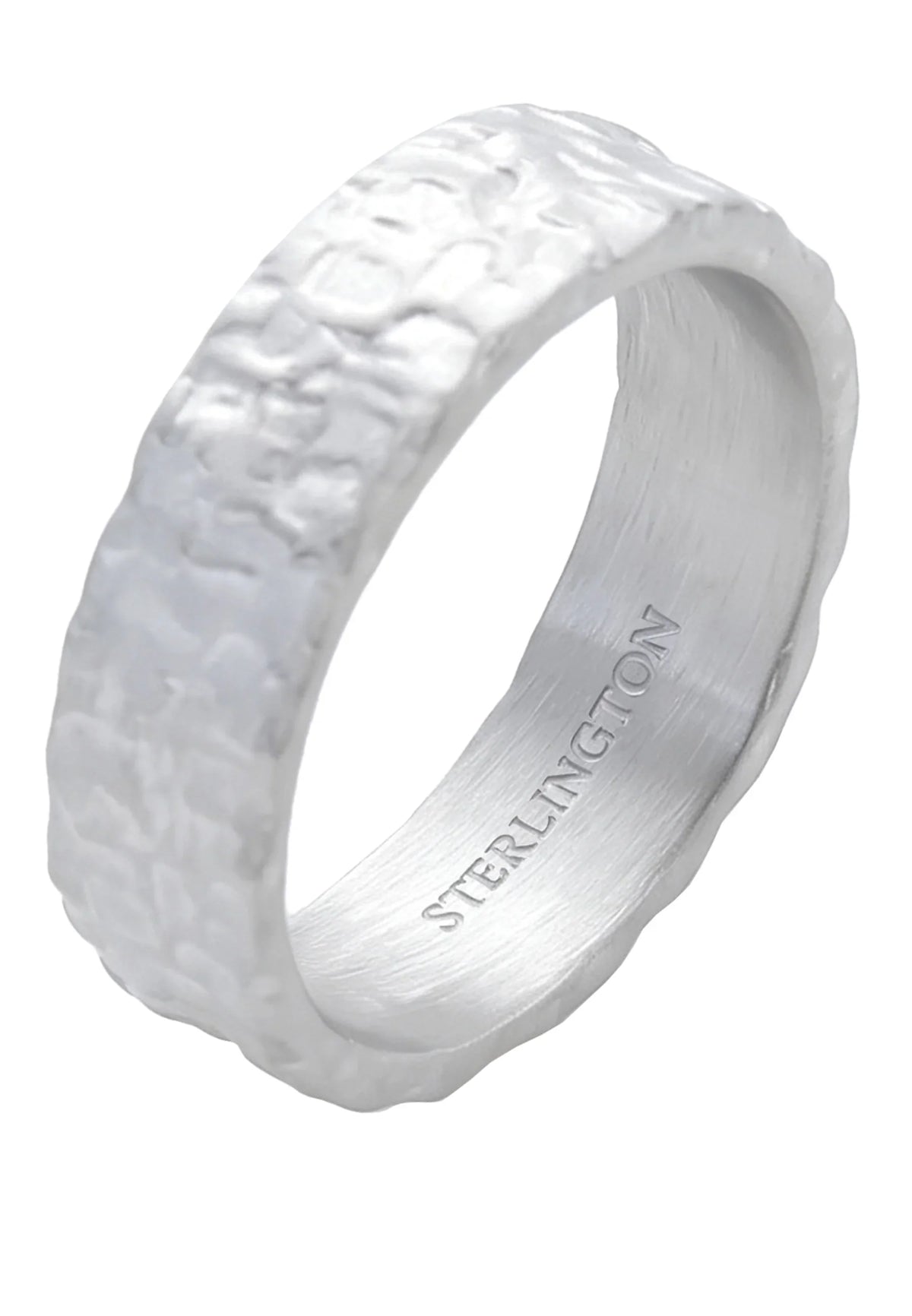 Ring aus Edelstahl – Vidar – Silber