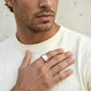 Ring aus Edelstahl – Vidar – Silber