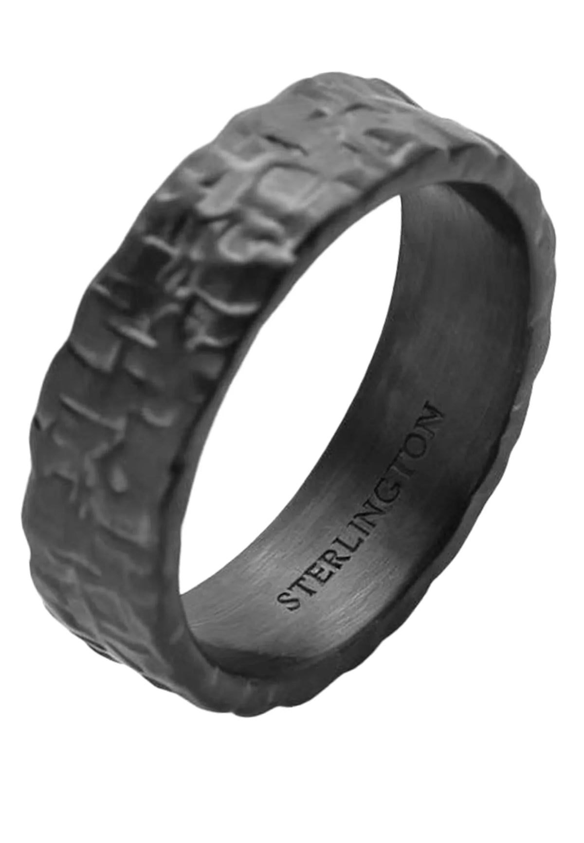 Ring aus Edelstahl – Vidar – Gun Metal