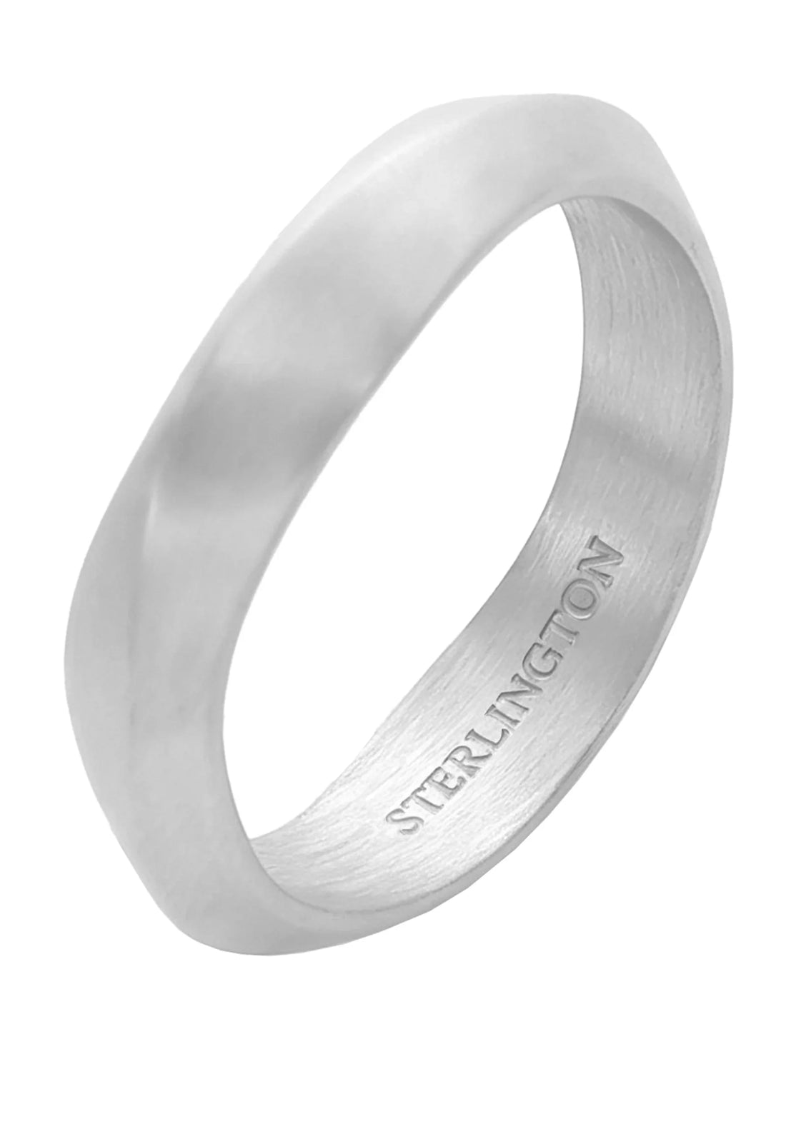 (Silber) Ring aus Edelstahl – Regent – Detailansicht