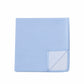 (Hellblau) Einstecktuch Herren aus 100% Seide Picoté 28x28cm Detailansicht