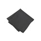 (Schwarz) Einstecktuch Herren aus 100% Seide Picoté 28x28cm gefaltet