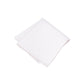 (Weiß) Einstecktuch Herren aus 100% Seide Picoté 28x28cm gefaltet