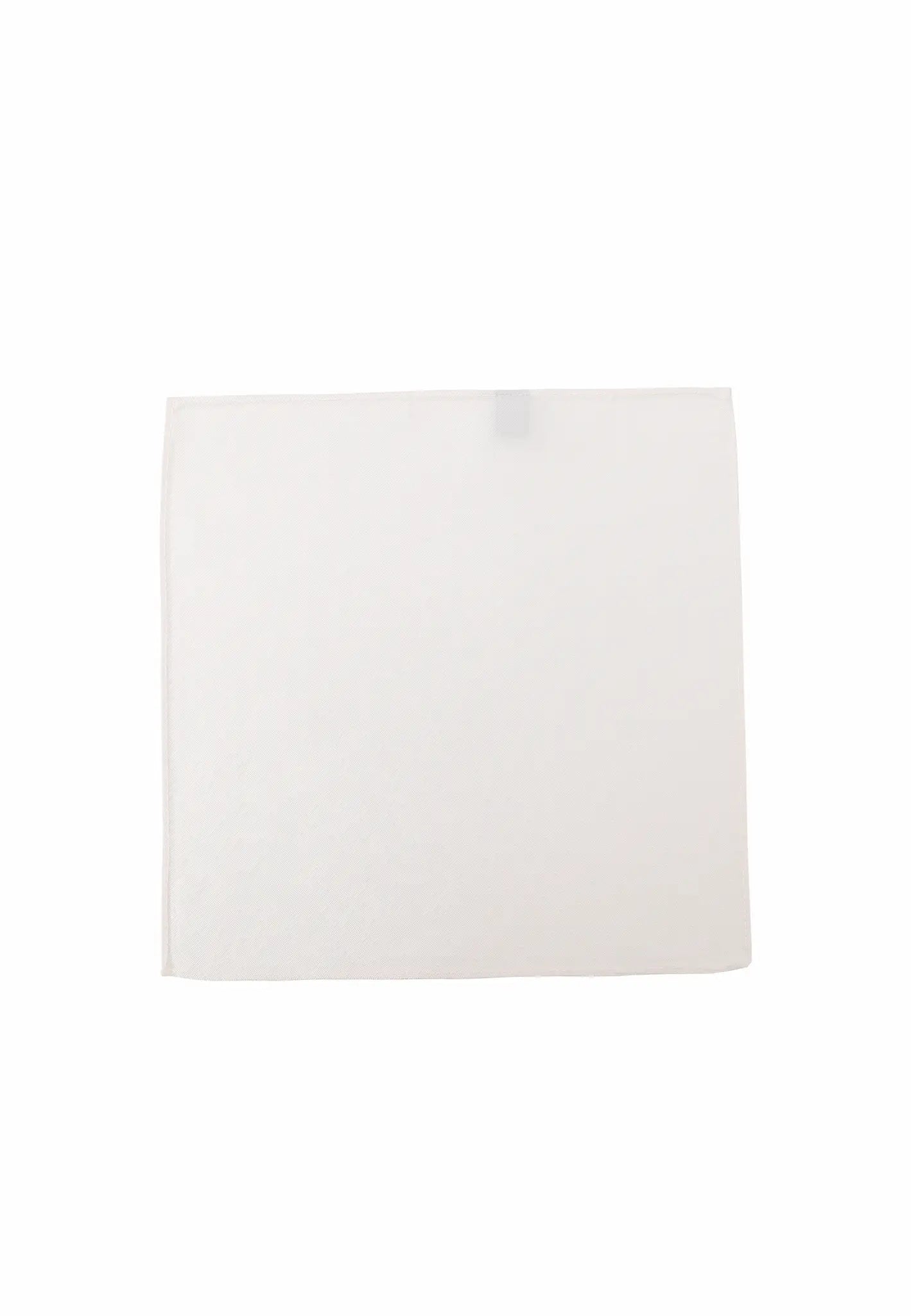 (Champagner) Einstecktuch Herren aus 100% Seide Picoté 28x28cm flach
