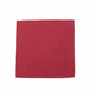 (Hellrot) Einstecktuch Herren aus 100% Seide Picoté 28x28cm flach