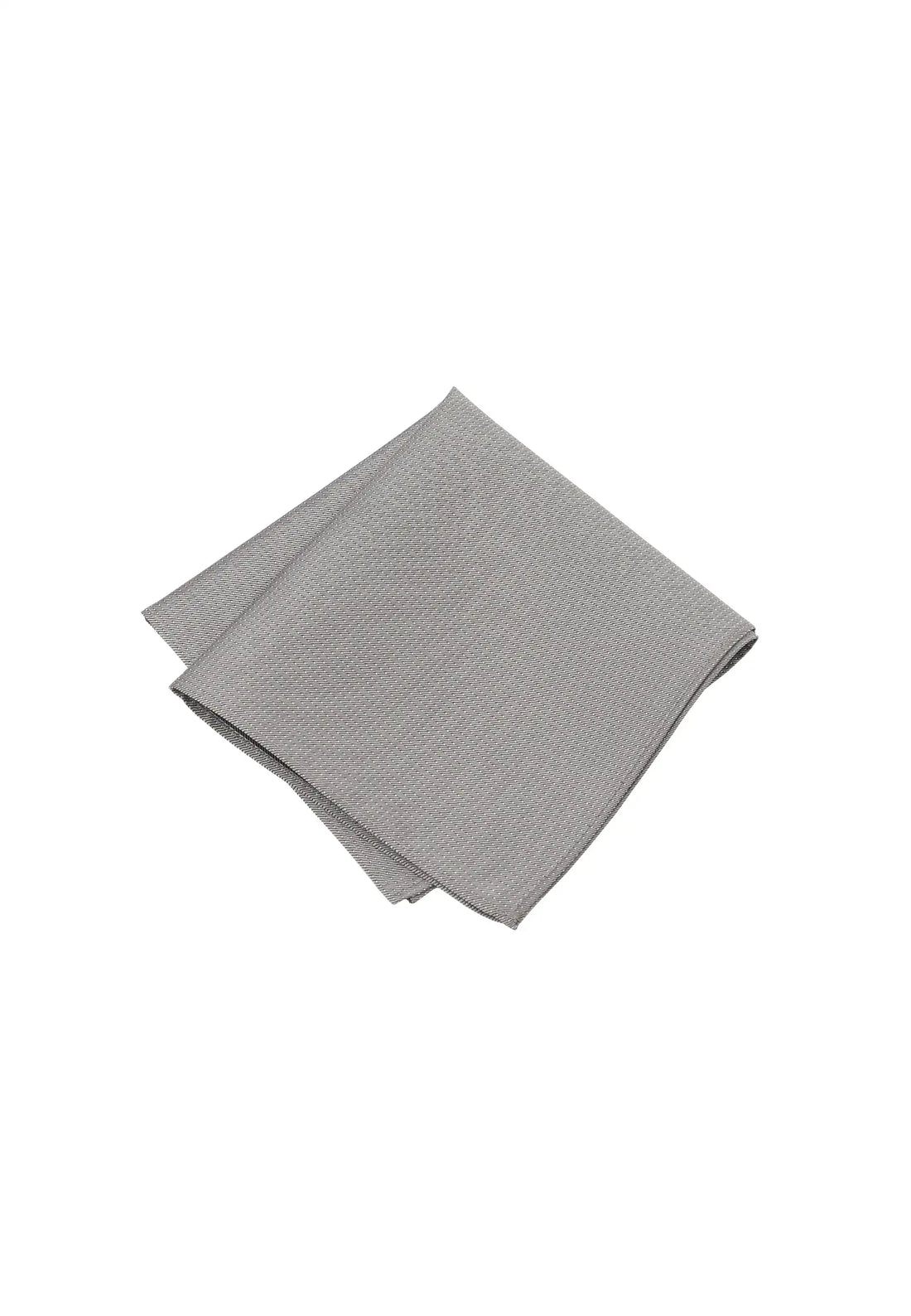 (Hellbeige) Einstecktuch Herren aus 100% Seide Picoté 28x28cm gefaltet
