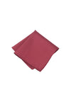 (Bordeaux) Einstecktuch Herren aus 100% Seide Picoté 28x28cm gefaltet