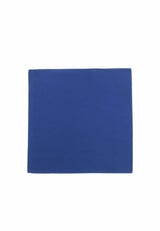 (Jeansblau) Uni Einstecktuch aus Seide 28x28cm