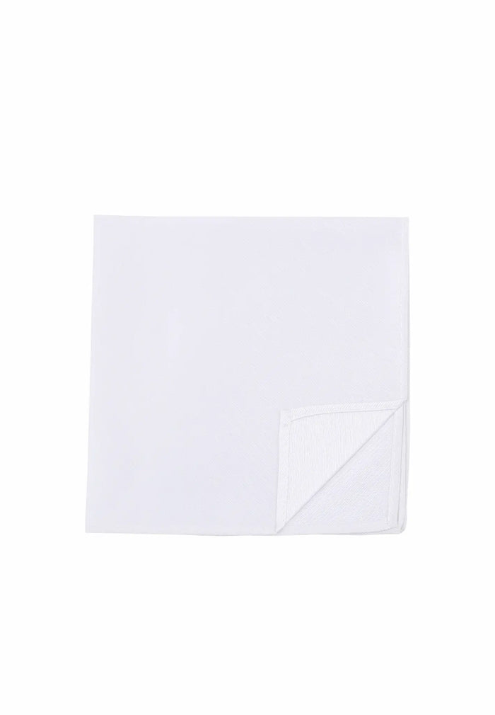Pochette de costume en soie pour homme – Unie