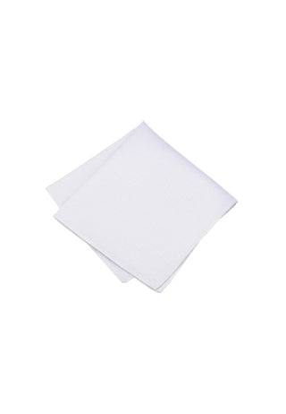 Pochette de costume en soie pour homme – Unie
